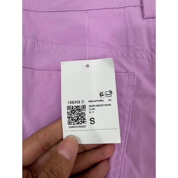 Forever 21 Lilac Utility Mini Skirt NWT Women’s Size Small - Picture 3 of 7